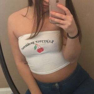 Enjoy Your Problems 🍒 Tube Top